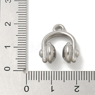 Anti-Tarnish 304 Stainless Steel Pendants STAS-Q334-15P-1