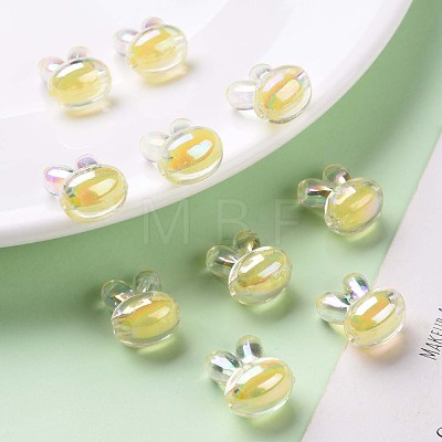 Transparent Acrylic Beads TACR-S152-05B-SS2105-1