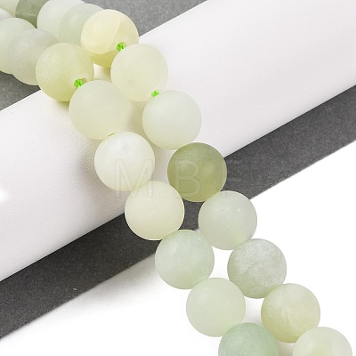 Natural New Jade Beads Strands G-G138-A01-02-1