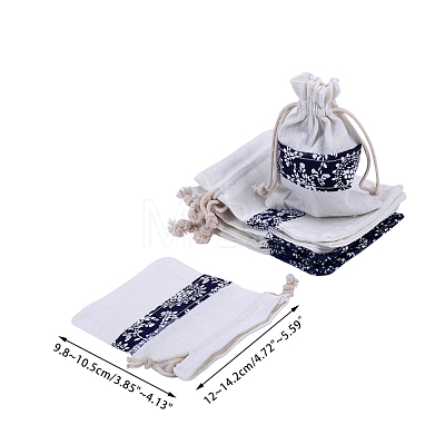  Cotton and Linen Cloth Pouches ABAG-NB0001-08-1