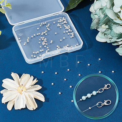 180Pcs 925 Sterling Silver Spacer Beads STER-PH0001-11-1