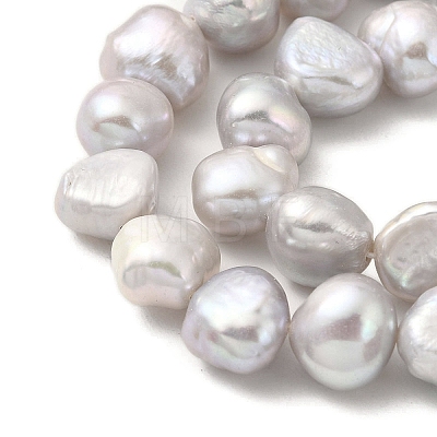 Dyed Natural Cultured Freshwater Pearl Beads Strands PEAR-A006-11E-1