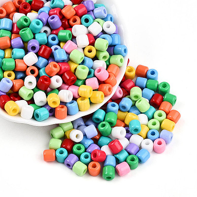 Opaque Colours Glass Seed Beads SEED-N007-14D-1