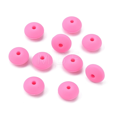 Food Grade Eco-Friendly Silicone Abacus Beads SIL-WH0008-14L-1