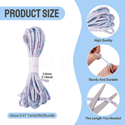 5M Staining Polyester Round Cord OCOR-TA0003-77C-1