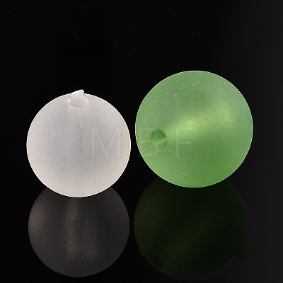 Transparent Acrylic Beads FACR-MSMC001-04-1