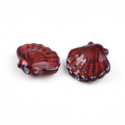 Handmade Porcelain Beads PORC-N009-01K-1