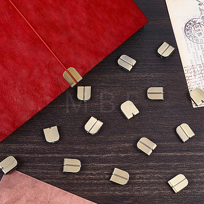 60Pcs Alloy Binding Clip for Bag FIND-CP0004-01-1