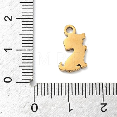 304 Stainless Steel Enamel Pendants LS-STAS-G374-01G-07-1