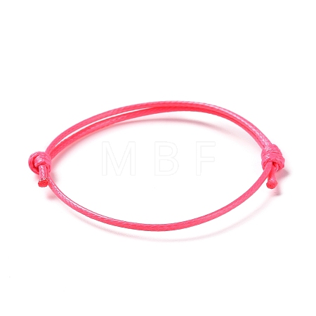 Korean Waxed Polyester Cord Bracelet Making AJEW-JB00011-07-1