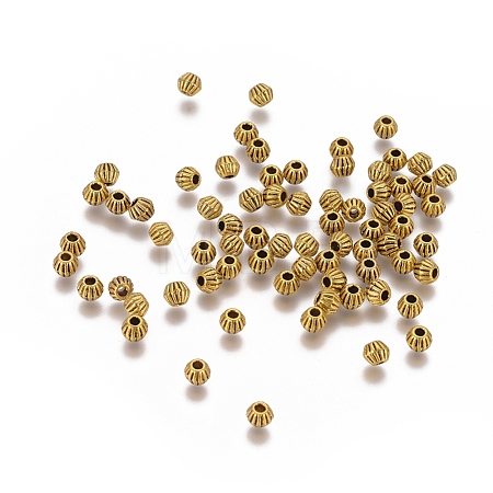 Tibetan Style Spacer Beads X-GLF0300Y-NF-1