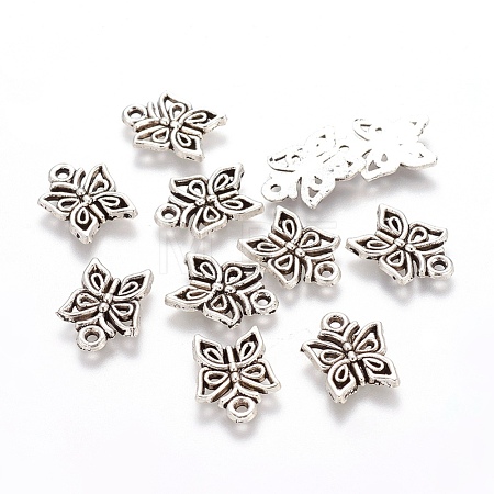 Tibetan Style Alloy Pendants TIBEP-A890-AS-LF-1