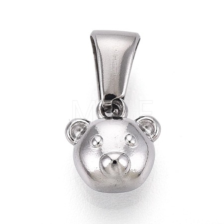 303 Stainless Steel Pendants STAS-Q110-03P-1