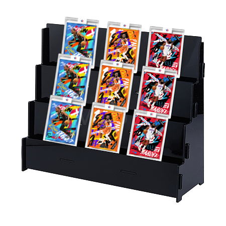 Desktop Acrylic Organizer Display Riser Racks ODIS-WH0331-64-1