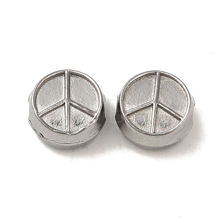 Tarnish Resistant 304 Stainless Steel Beads STAS-K285-10P-1