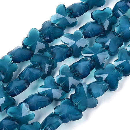 Opaque Glass Beads Strands GLAA-N073-01H-1