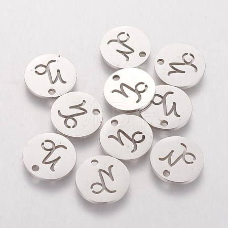 Non-Tarnish 304 Stainless Steel Charms STAS-Q201-T095-10-1