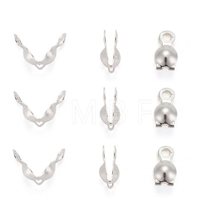 Brass Bead Tips X-KK-N0070-03S-1