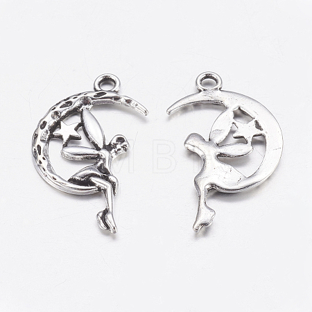 Zinc Alloy Fairy Sprite Charms LS-PALLOY-A18526-AS-LF-1