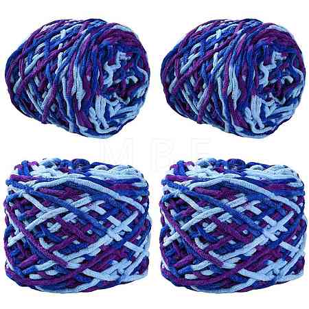 4 Bundles Polyester Yarn FB-FSB9EF-01C-1