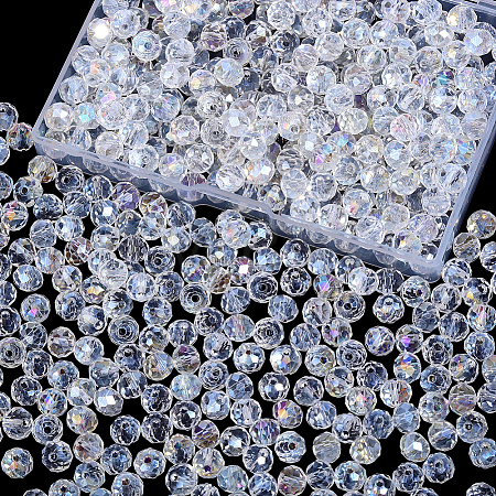 500Pcs Electroplate Glass Beads EGLA-PA0001-44C-01-1