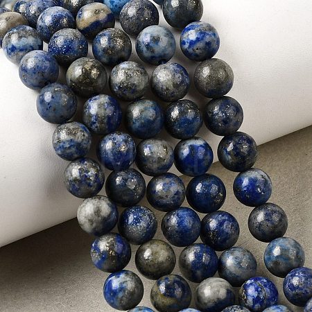 Natural Lapis Lazuli Beads Strands LS-G-A163-07-6mm-1