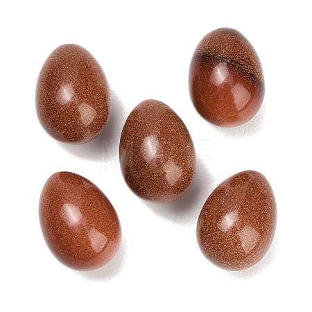 Synthetic Goldstone Egg Stone GG-L654-H02-08-1