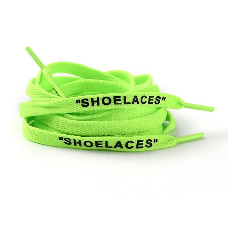 Polyester Flat Shoelace AJEW-H116-A01-1
