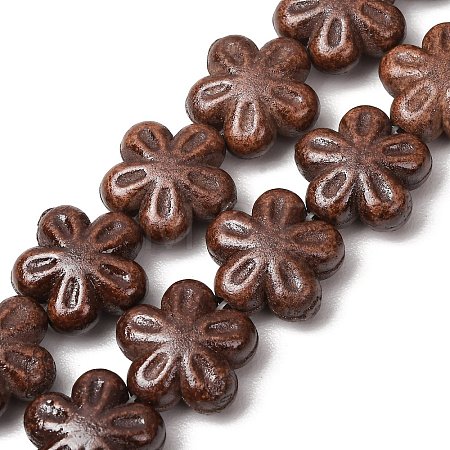 Vintage Handmade Porcelain Beads PR-CBAA37B-07D-1