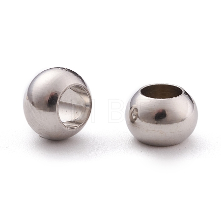 Tarnish Resistant 304 Stainless Steel Rondelle Beads STAS-I020-14-1
