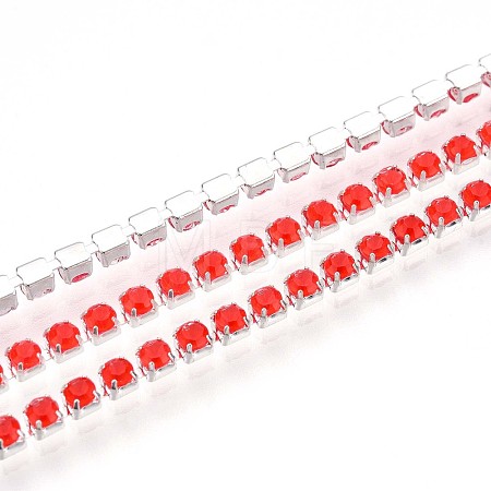 Iron Rhinestone Cup Chains CH-T006-01A-06-1