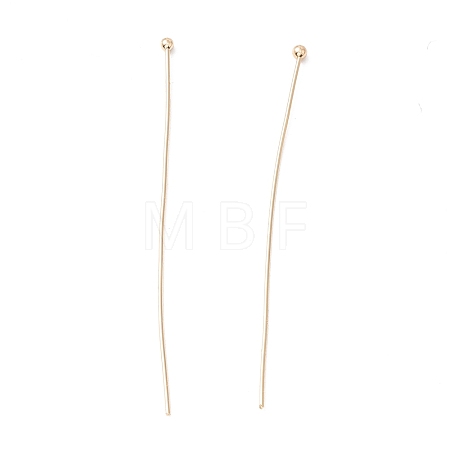 Brass Ball Head Pins KK-WH0058-02D-G02-1