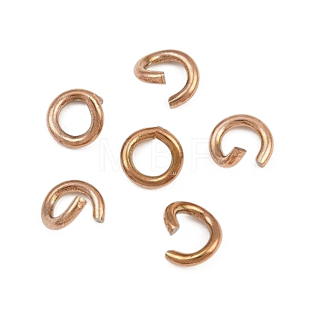 304 Stainless Steel Open Jump Rings STAS-M235-02H-RG-1