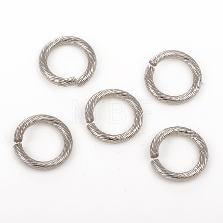Tarnish Resistant 304 Stainless Steel Open Jump Rings STAS-G224-23P-03-1
