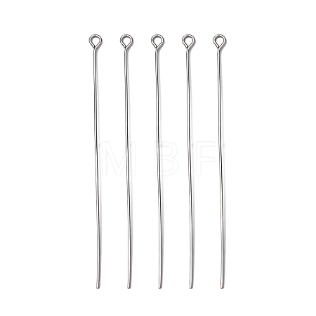 304 Stainless Steel Eye Pins STAS-YW0001-66-1