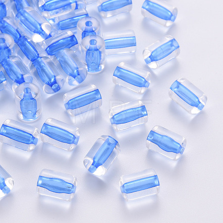 Transparent Acrylic Beads TACR-S154-17A-86-1