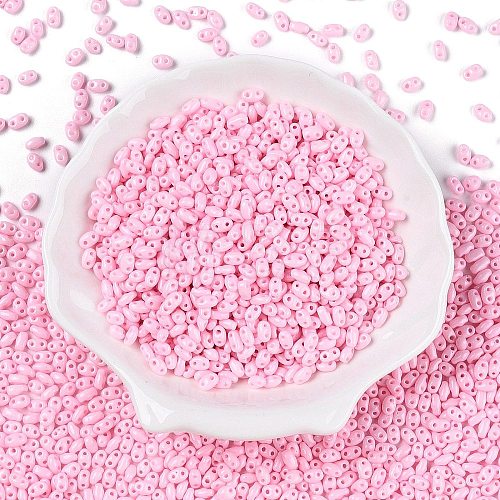 Baking Paint Glass Seed Beads SEED-T006-03M-1