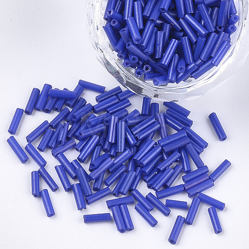 Glass Bugle Beads SEED-S029-01A-03-1