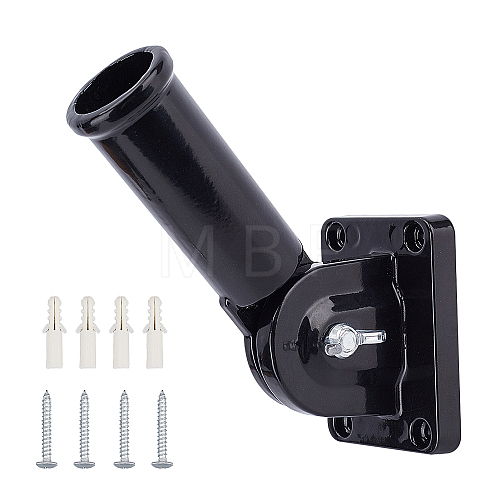 Aluminum Alloy Multi-Position Flag Pole Mounting Bracket AJEW-WH0018-29B-1