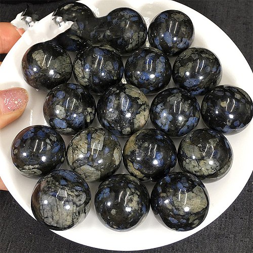 Natural Glaucophane Crystal Ball PW-WG98470-01-1