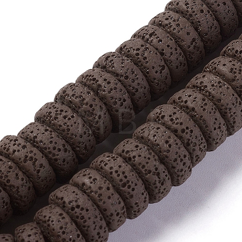 Natural Lava Rock Beads Strands G-F671-02B-12-1