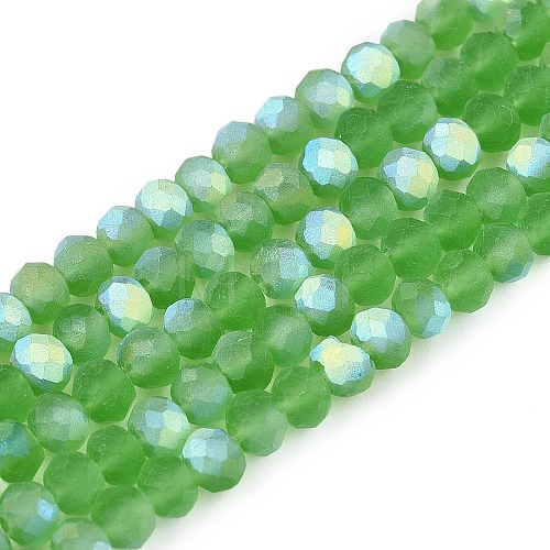 Transparent Glass Beads Strands EGLA-A044-T3mm-MB11-1