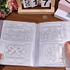 6 Inch Transparent PP Plastic Photocard Storage Albums AJEW-WH0696-614-3