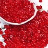 Transparent Colours Glass Seed Beads X1-SEED-P008-01A-01-1