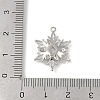 Christmas Theme Brass Micro Pave Cubic Zirconia Pendants X-KK-Z065-01-02P-3