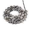 Natural White Jade Beads Strands G-T143-16O-2