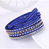 6-row Velvet Multi-strand Bracelets for Women WG11742-05-1