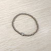 304 Stainless Steel Beads Stretch Bracelets for Women FS-WGC4F34-06-1