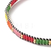 Handmade Japanese Seed Baided Beaded Bracelet for Women BJEW-MZ00019-01-2