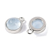 Natural Aquamarine Pendants G-K372-03P-03-2